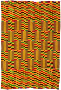 Ashanti Handwoven Kente Cloth