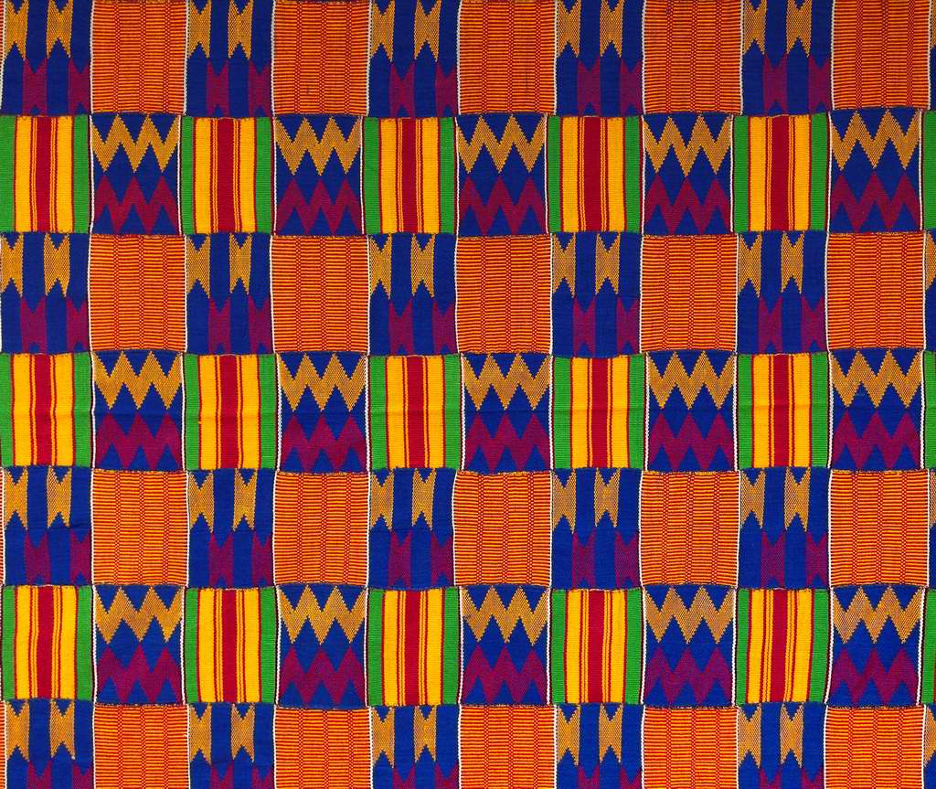 Pattern+Place: Colorful Kente Cloth from Ghana